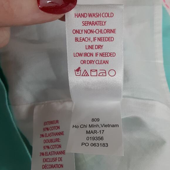 Lilly Pulitzer Sidonie Shift Dress Fresh Water Bursting Blooms Engineered Sz 2 - Picture 12 of 12